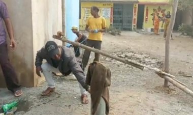 CG ब्रेकिंग : स्कूल कैंपस में खोदे गये बोरिंग से पानी की जगह निकल रही ज्वलनशील गैस, मचा हड़कंप, माचिस जलाते ही लग रही आग, दहशत में ग्रामीण ....