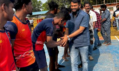 जमावड़ा में आयोजित कबड्डी प्रतियोगिता में बतौर अतिथि शामिल हुए शहर जिलाध्यक्ष सुशील मौर्य....