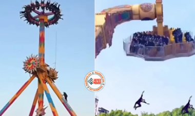 Viral Video Today: झूला झूलते समय हवा में काफी देर तक उल्टे लटके रहे लोग, रोंगटे खड़े कर देने वाला वीडियो हुआ वायरल- यहां देखें  पूरा वीडियो...