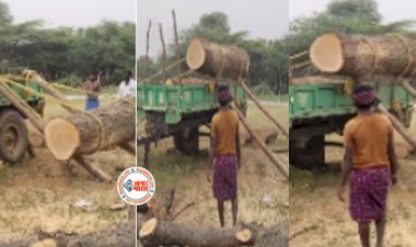 Desi Jugaad Video: भारी भरकम सामान चढ़ाने कि लिए कई लोगों ने लगाया दिमाग, फिर काम आया ये इंजीनियर दिमाग- देखे विडियो...