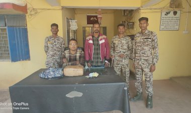 CG - गांजा की तस्करी : अवैध रूप से मादक पदार्थ गांजा परिवहन करने वाले आरोपी को बोधघाट पुलिस ने किया गिरफ्तार, कुल मादक पदार्थ गांजा 05 कि. ग्रा. किमती 50000/- रूपये, नगदी रकम 1740/- रु., Itell कंपनी का कीपैड मोबाइल किया जप्त...