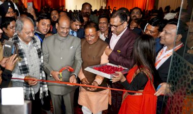 लोकसभा अध्यक्ष ओम बिड़ला एवं CM विष्णुदेव साय ने किया अग्रोहा धाम का लोकार्पण