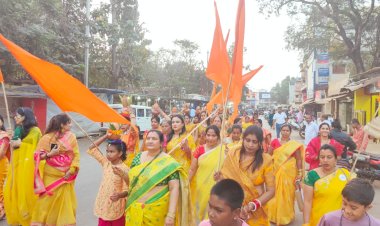 सक्षम ने अयोध्या  में  राम लला की प्राण प्रतिष्ठा एवं भव्य राम मंदिर निर्माण के उत्सव के उपलक्ष में आद्यनारायणी ने निकाली कलश यात्रा एवं राम मंदिर में किया...