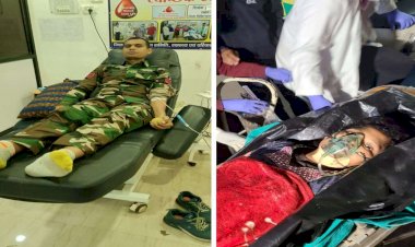 CG- पुलिस ने पेश की मानवता की मिसाल : घायल महिला नक्सली को खून देकर दिया जीवन दान, मुठभेड़ में महिला नक्सली के गर्दन के आर-पार हुई गोली.....