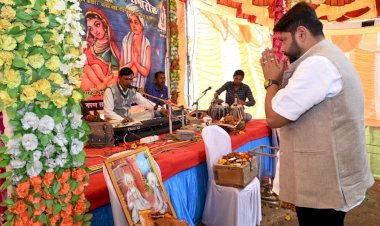 CG:सदगुरु कबीर साहब की अमृतवाणी और संदेश आज भी है प्रासंगिक :पूर्व विधायक आशीष छाबड़ा