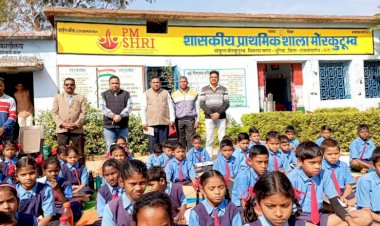 CG News : जिला मिशन समन्वयक एवं उनकी टीम ने किया पीएम श्री स्कूलों का निरीक्षण, अधिकारियों को दिए ये निर्देश....