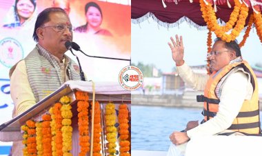 CG ब्रेकिंग: CM विष्णुदेव साय ने की कई बड़ी घोषणाएं, करोड़ों के विकास कार्यों की सौगात भी.....