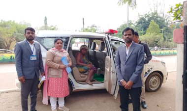CG :BEMETARA:पी.एल.वी.एवं सखी वन स्टॉप सेंटर ने मिलकर किया महिला मानसिक रोगी का रेस्क्यू