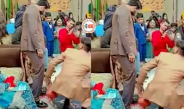 Bride Groom Video: स्टेज पर दुल्हन के सामने ही ऐसी हरकत करने लगा दूल्हा का दोस्त, नज़ारा देख हर किसी की छुट गई हंसी- देखें विडियो...