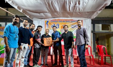 CG - STD 11 की तूफानी बल्लेबाजी के सामने रॉयल चैलेंजर्स जगदलपुर टीम हुई ढेर...