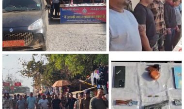 CG - शहर में एक गैंग के गुर्गों द्वारा दूसरे गैंग के सरगना को पिस्टल से जान से मारने की नियत से फायर करने वाले छः युवको पर पर बस्तर पुलिस की कार्यवाही...