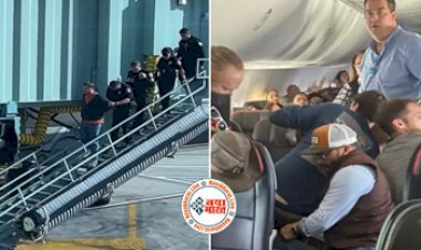 Viral Video: उड़ते जहाज में शख्स ने कर दी ऐसी खतरनाक हरकत, यात्रियों ने बांध दिए हाथ-पैर, वीडियो हो रहा जबरदस्त वायरल....