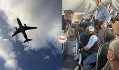 Flight Viral News : उड़ते जहाज में अचानक इमरजेंसी गेट खोलने लगा शख्स, फिर जो हुआ बवाल, यात्रियों ने बांध दिए हाथ-पैर, जाने पूरा मामला...