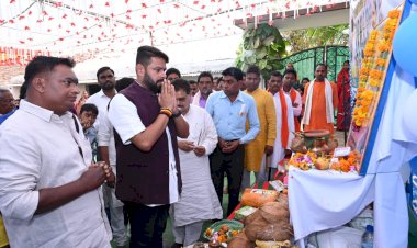 CG:संत शिरोमणि रविदास ने समाज को कर्तव्य पथ पर चलने का दिया संदेश :पूर्व विधायक आशीष छाबड़ा..