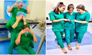 CG - 3 नर्स सस्पेंड निलंबित ब्रेकिंग : ऑपरेशन थिएटर में Reel बनाना नर्सों को पड़ा महंगा… अस्पताल प्रबंधन ने किया सस्पेंड…जानिए पूरा मामला....