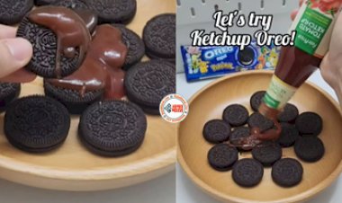 Food Blogger: टोमेटो केचप के साथ ओरियो बिस्किट, फ़ूड ब्लॉगर का फूड फ्यूजन देख लोगों का घूम गया माथा, देखे विडियो...
