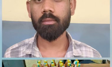 RAIPUR CRIME NEWS : अवैध रूप से बिक्री करते थाना उरला क्षेत्र का आदतन बदमाश गिरफ्तार
