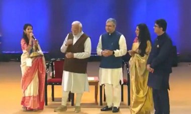 प्रधानमंत्री मोदी ने अंतरराष्ट्रीय महिला दिवस के मौके पर भारत मंडपम में मैथली ठाकुर,जया किशोरी सहित कई युवा हस्तियों को राष्ट्रीय रचनाकार पुरस्कार से किया सम्मानित पढ़े पूरी खबर