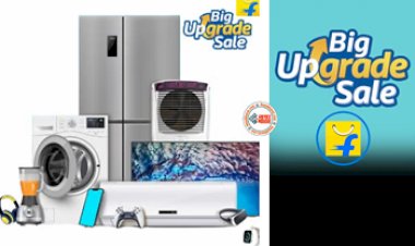 Flipkart Big Upgrade Sale: Flipkart में शुरू हुई Big Upgrade Sale, 6300 में स्मार्ट टीवी, 7600 में वाशिंग मशीन, यहाँ मिलेगी एक से बढ़कर एक शानदार डील...