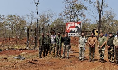 CG - नक्सल प्रभावित क्षेत्र के ग्राम मसपुर में नवीन कैम्प खोला गया, नवीन कैम्प स्थापना से क्षेत्र में विकास और नक्सल उन्मूलन अभियान में तेजी आयेगी...