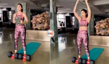 Shilpa Shetty Viral News : शिल्पा शेट्टी ने शेयर किया लेग वर्कआउट का यूनिक तरीका, 48 की उम्र में भी फिट रहने का दिया राज, देखें विडियो...