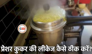 Pressure Cooker Tips : प्रेशर कुकर के ढक्कन से गैस लीक होने से है परेशान, तो तुरंत अपनाएं ये तरीका, जाने पूरी खबर...