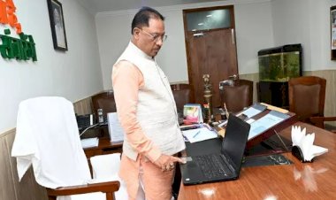 CG - सीएम विष्णुदेव साय ने लांच किया अपना यूट्यूब चैनल, पहला वीडियो अपलोड कर छत्तीसगढ़ वासियों से कही ये बात.....