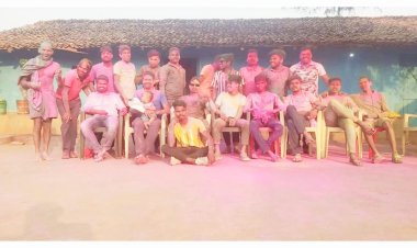 CG - ग्राम हरवेल में होली त्यौहार धूमधाम के साथ मनाया गया...