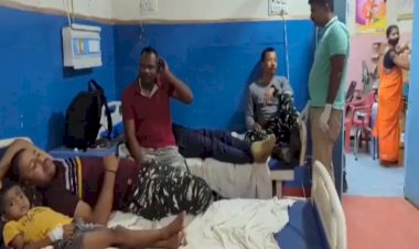 CG Accident Breaking : CRPF जवानों से भरी एंबुलेंस पलट गई, मोड पर अचानक बाइक सवार आ जाने से हुआ सड़क हादसा, 11 जवान घायल हुए, प्राथमिक उपचार हेतु सामुदायिक स्वास्थ्य केंद्र लोहंडीगुड़ा में भर्ती किया गया और आठ जवानों को डिमरापाल मेडिकल कॉलेज अस्पताल रेफर किया गया...