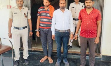 उद्दापन के मामले में तीन आरोपीओ को चौकी कुन्नी पुलिस ने किया गिरफ्तार।