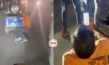 Creepy Viral Video : गैस सिलेंडर चोरी करने वाले चोर को रिक्शा चालक ने दी खौफनाक सजा, नज़ारा देख कांप जाएगी रूंह, देखें विडियो...