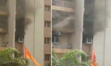 CG - राजधानी के आशियाना अपार्टमेंट में लगी भीषण आग : दरवाजे पर लटका हुआ था ताला, मुंबई गए हुए हैं परिवार के सभी लोग, जानिए अपार्टमेंट के बंद कमरे में कैसे लगी आग....
