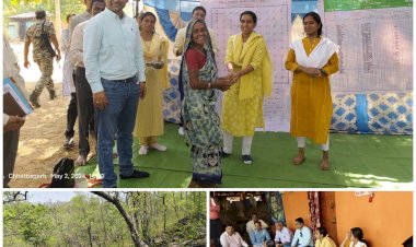 कलेक्टर एवं सीईओ जिला पंचायत ने वनांचल क्षेत्र के गांवो का किया निरीक्षण... मूलभूत सुविधाओं के लिए कार्ययोजना तैयार कर प्रस्तुत करने के दिये निर्देश...