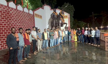 विश्व हिंदू परिषद् ने महाराणा प्रताप की जयंती पर पुष्प अर्पित कर किया याद...