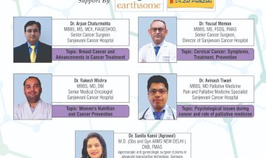 RAIPUR NEWS : JCI रायपुर नोबल और संजीवनी कैंसर केयर फाउंडेशन के तत्वावधान में ‘वीमेन कैंसर अवेयरनेस’ कार्यक्रम का आयोजन 28 मई को