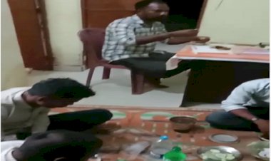 CG - स्वास्थ्य केंद्र बना अय्याशी का अड्डा, दोस्तों के साथ इस हालत में पकड़े गए RHO, कैमरे में कैद हुई हरकत, तेजी से वायरल हो रहा वीडियो.....