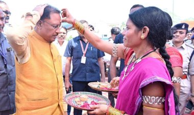 छत्तीसगढ़ के लोग मुझे मुख्यमंत्री नहीं बल्कि अपना सेवक समझें,CM साय बोले -जमीनी व्यक्ति हूँ, धरातल से जुड़कर काम करना पसंद है मुझे...