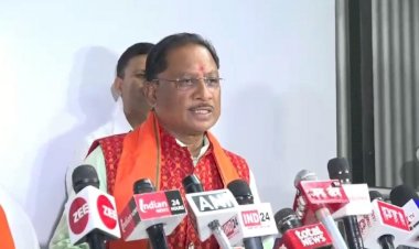 CG NEWS :सीएम साय ने ली कांग्रेस पर चुटकी,कहा - अभी एग्जिट पोल को गलत बता रहे, हार के बाद ईवीएम पर ठीकरा फोड़ेंगे...