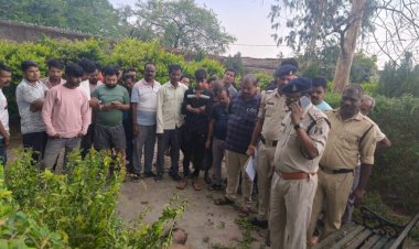 लखनपुर गुदरी बाजार तालाब के  पास अज्ञात युवक का मिला शव, क्षेत्र में फैली सनसनी।