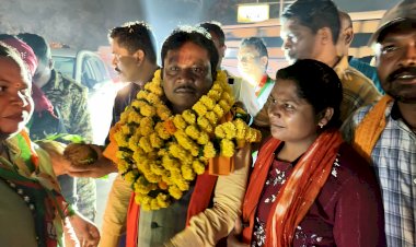 CG - नवनिर्वाचित सांसद महेश कश्यप का जगह-जगह भव्य स्वागत भाजपा और विश्व हिंदू परिषद के कार्यकर्ता उमड़े...