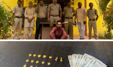 CG - सुने घर से नगदी रकम और सोने के जेवरात चोरी करने वाले चोर पर बस्तर पुलिस की कार्यवाही...