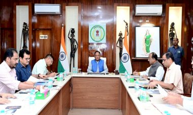 CG - मुख्यमंत्री विष्णुदेव साय ने ली जल जीवन मिशन के कार्यों की समीक्षा बैठक, पेयजल को लेकर अधिकारयों को दिए निर्देश, टोल-फ्री नंबर भी किया जारी....