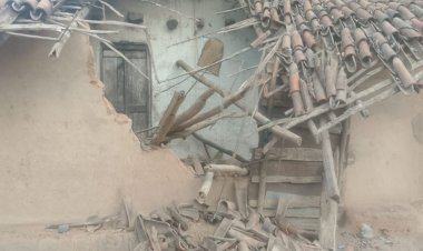 CG - हाथियों ने फिर मचाया उत्पाद : मकानों को तोड़फोड़ कर किया ध्वस्त, जान बचाकर भागे ग्रामिणों ने आश्रम में गुजारी रात, पहाड़ी कोरवाओं के बस्ती में दहशत का माहौल.....