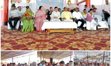 दिव्यांगजनों के चेहरे पर मुस्कान दे संपन्न हुआ दो दिवसीय निदान कार्यक्रम...शासन की योजनाओं का लाभ दिलाने अधिकारी संवेदनशीलता के साथ करें पहल-प्रभारी मंत्री टंकराम वर्मा...