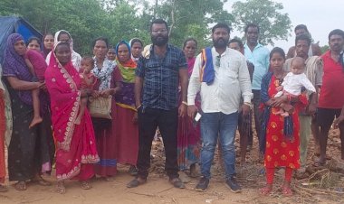 केशकाल के बटराली, बोरगांव मध्य, फारेस्ट जमीन पर,अतिक्रमण हटाने के नाम पर भाजपा सरकार मे,महिला वन कर्मी द्वारा,बिना किसी नोटिस के पहुंची अतिक्रमण इलाका मे, गरीब बेबस आदिवासी महिला को डंडो के साथ मारपीट व गाली गलौच करना,बेहद निंदनीय पीड़ित के साथ कराया जाएगा शिकायत, अतिक्रमण हटाने की क्रिया है जांच का विषय बेहद निंदनीय,अमानवीय कृत्य - नरेन्द्र भवानी /छ. ग.यु. म.कांग्रेस पार्टी