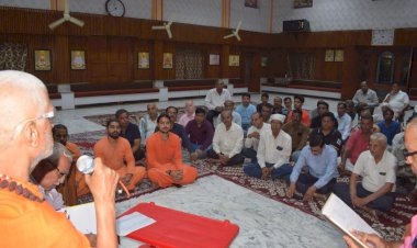 हरि शेवा उदासीन आश्रम में गुरुओं का वार्षिक वर्सी उत्सव, निमित्त सेवादारियों की बैठक सम्पन्न