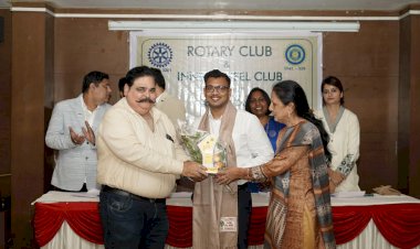 CG - रोटरी और इनरव्हील क्लब ने किया डॉक्टर और सीए का सम्मान...