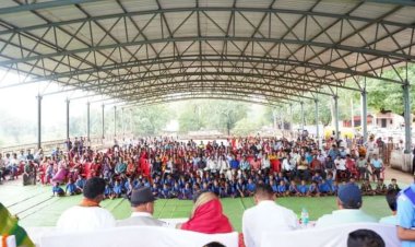 कुदरगढ़ में मनाया भव्य विकास खण्ड स्तरीय शाला प्रवेशोत्सव कार्यक्रम, कैबिनेट मंत्री लक्ष्मी राजवाड़े समेत कई बड़े नेता शामिल हुए...