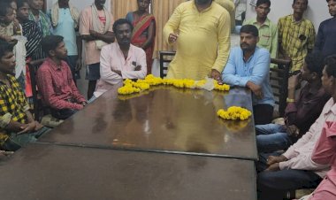 निकाय एवं पंचायत चुनाव सहित सुकमा के जनसमस्याओं को लेकर जनता कांग्रेस जोगी पार्टी की बैठक...