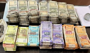 सामूहिक नकल कराते प्रिंसिपल समेत 12 गिरफ्तार: 18 लाख कैश जब्त, एग्जाम में खुलेआम लिखवाए जा रहे थे आंसर.....